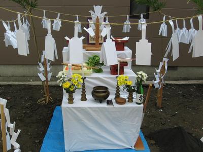 仏式地鎮祭