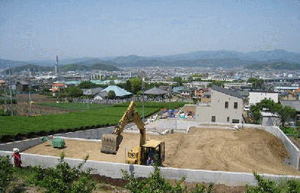 分譲地現地販売・新築完成見学会同時開催（アキヤマ建設）