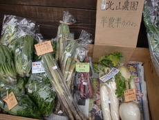 半農半カメラマン「北山農園」さんの珍しい野菜