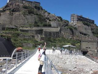 長崎上陸
