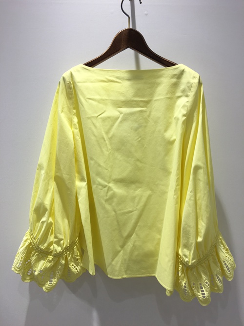 ISHIKAWA-LABOブログ : オトナ可愛い黄色ブラウス