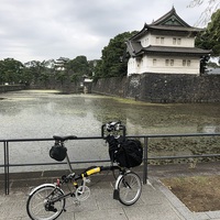 ブロンプトン　東京　皇居一周　