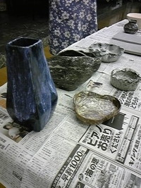 陶芸作品　出来上がり～☆