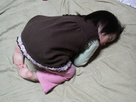 丸くなって・・・
