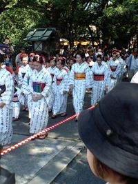 島田ウォーキング　島田髷祭り