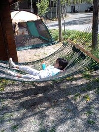 アトレーで清里中央オートキャンプ場