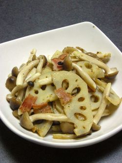 蓮根シャッキシャキ♪