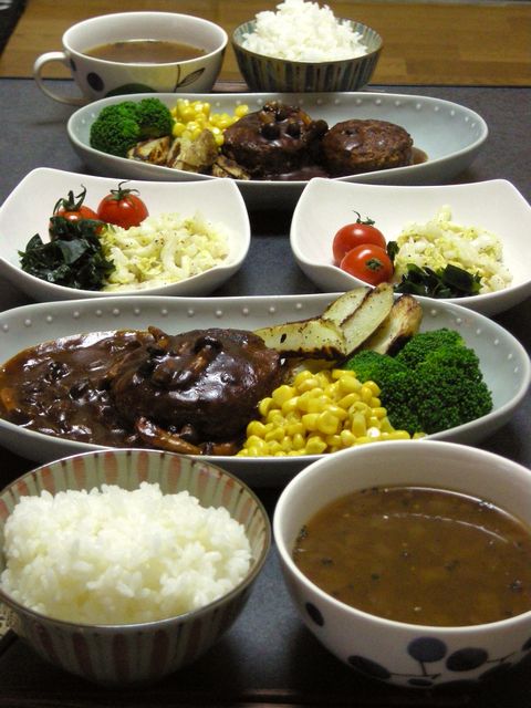 お盆休み最後のごはん