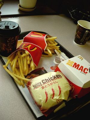 ダンナさんはビックマック♪