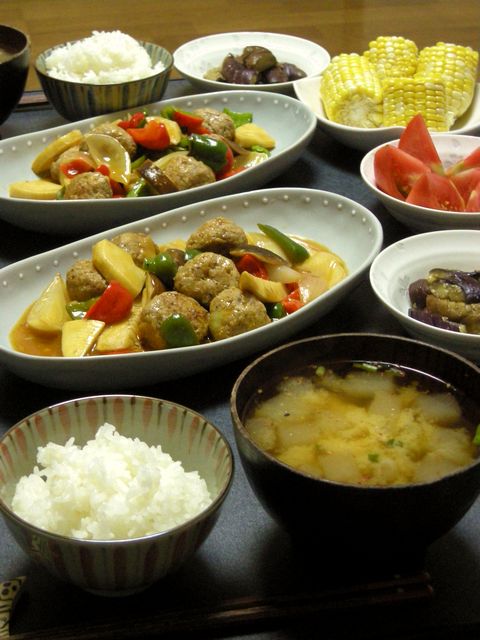 ひさびさ肉団子～(#^.^#)