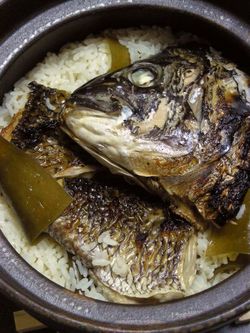 鯛のお頭付き♡