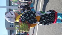 金谷茶まつり　茶娘踊り
