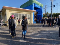 第伍道中　警備係出発式