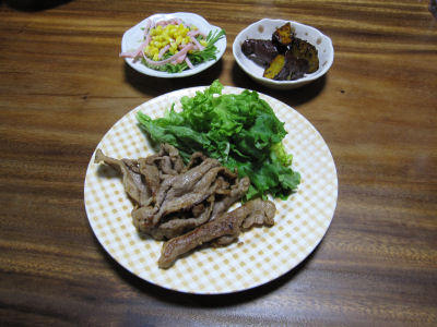 男の料理・・・