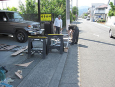 いかだ造り。。。