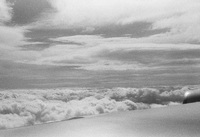 In the clouds