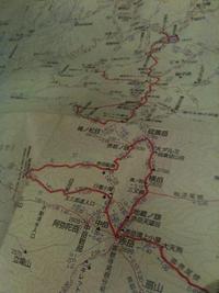 八ヶ岳の地図