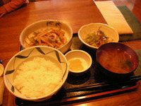 『さの竹』ランチ
