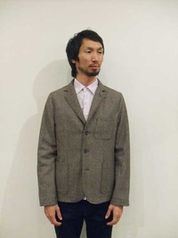 着用画像：『Chapeu』 ﾍﾘﾝﾎﾞｰﾝｼﾞｬｹｯﾄ