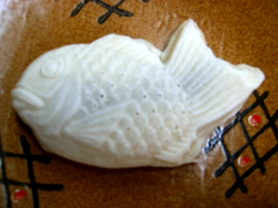 白い鯛焼き