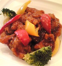 ★大豆肉でできた酢豚★