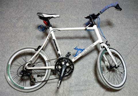 自転車のタイヤ交換