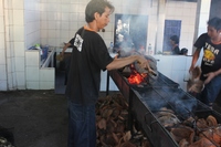 ＢＢＱの燃料は