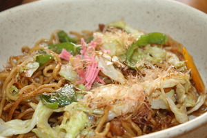 シマダヤ　焼そば 3食入 粉末ソース付