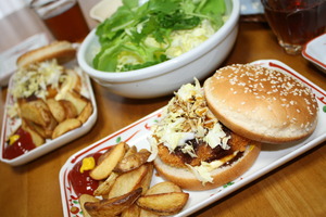 手作りコロッケバーガー(モスバーガー風)
