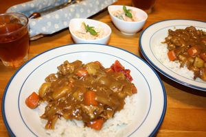 グリコ ２段熟カレー