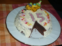 「ガトーショコラ」を誕生日ケーキに