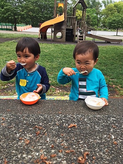 最終回。離乳食試食会inモンシュシュ