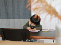 トイ塗り絵をする