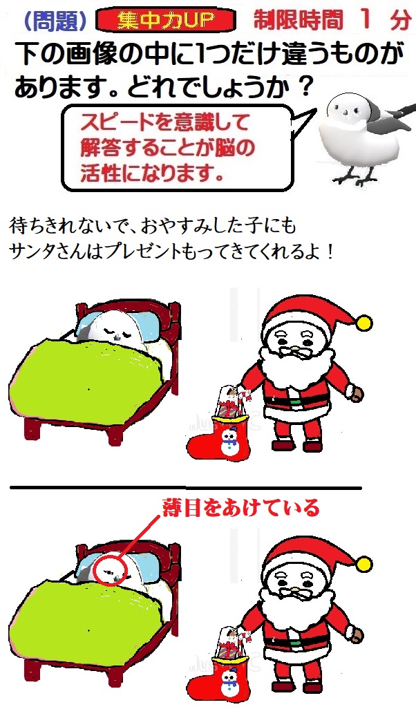 間違い探し 解答