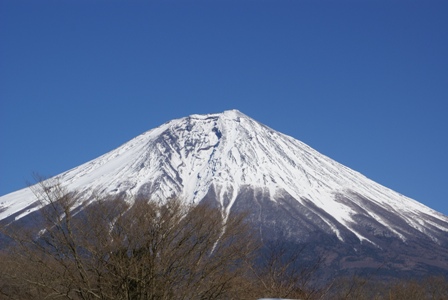 頌春の富士　その壱