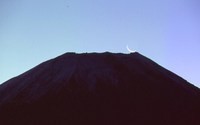 剣ヶ峰の三日月
