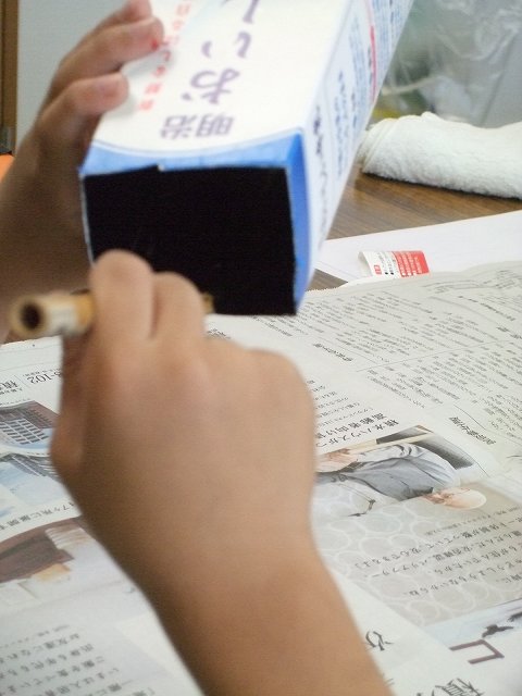 望遠鏡とブンブンゴマを作ろう！