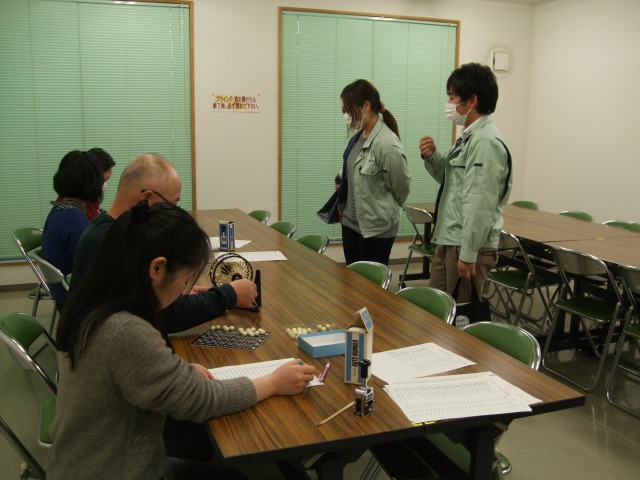 抽選の様子