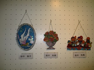 グラスアート作品展