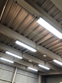 静岡市 （有）サトー様：直管型LED蛍光灯納入（工場・事務所）
