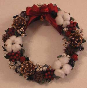 クリスマスリース<br />
