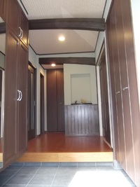 平屋部分完成しました