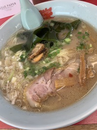 山岡家の期間限定「ホタテ塩とんこつラーメン＆つけ麺」