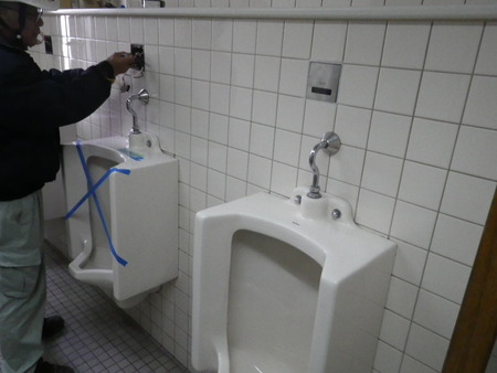 本日の工事。