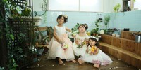 ３姉妹でフォトセッション