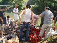 凄い面子でBBQ・・♪