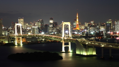夜景。