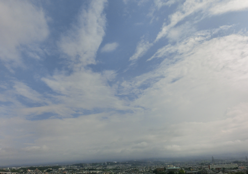 今朝の富士山～８月５日～