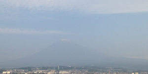 今朝の富士山～１１月１日～