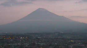 今朝の富士山～１１月６日～